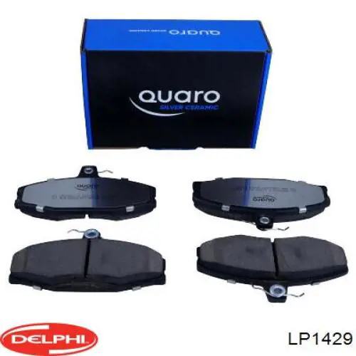 Do koszyka LP1429 Delphi Klocki hamulcowe przednie tarczowe