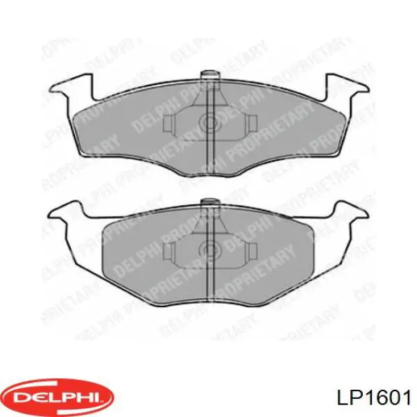 Do koszyka LP1601 Delphi Klocki hamulcowe przednie tarczowe