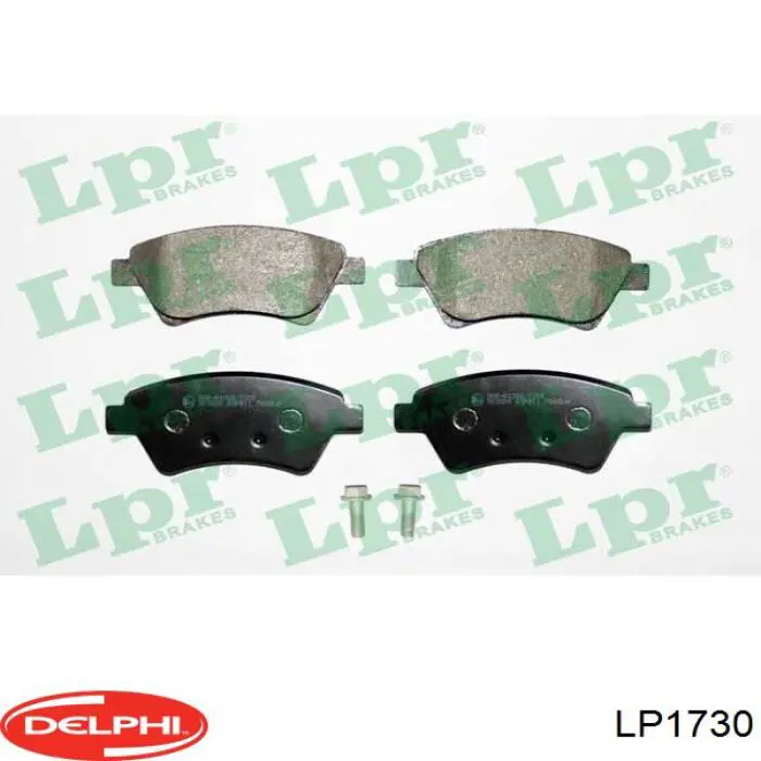 Do koszyka LP1730 Delphi Klocki hamulcowe przednie tarczowe