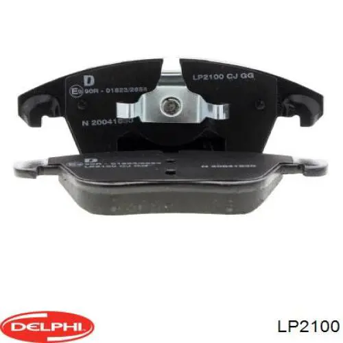 Klocki hamulcowe przednie tarczowe Delphi LP2100 cena, od 32,88 USD
