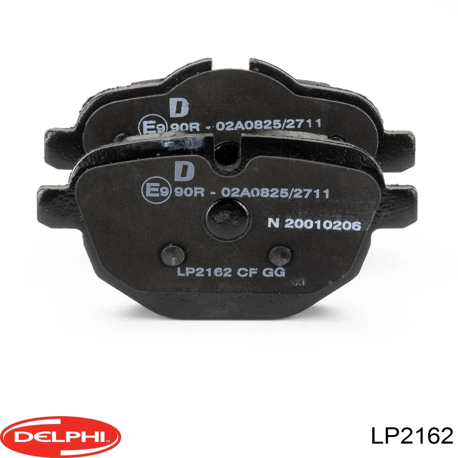 Okładziny (klocki) do hamulców tarczowych tylne Delphi LP2162 cena, od 25,98 USD