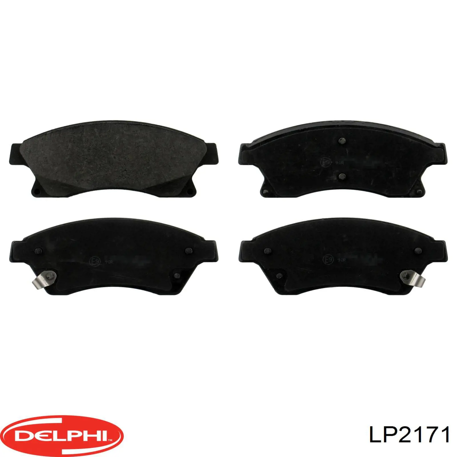 Klocki hamulcowe przednie tarczowe Delphi LP2171 cena, od 25,81 USD