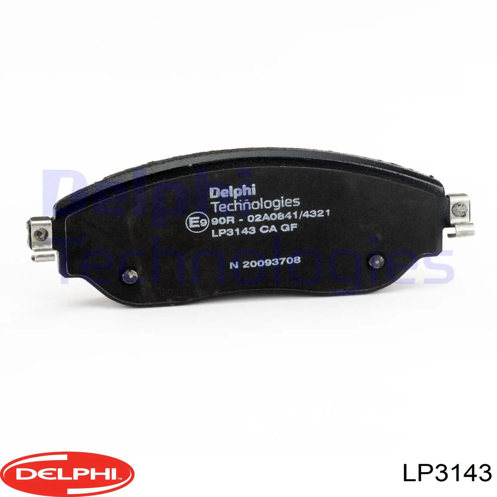 Klocki hamulcowe przednie tarczowe Delphi LP3143 cena, od 34,39 USD