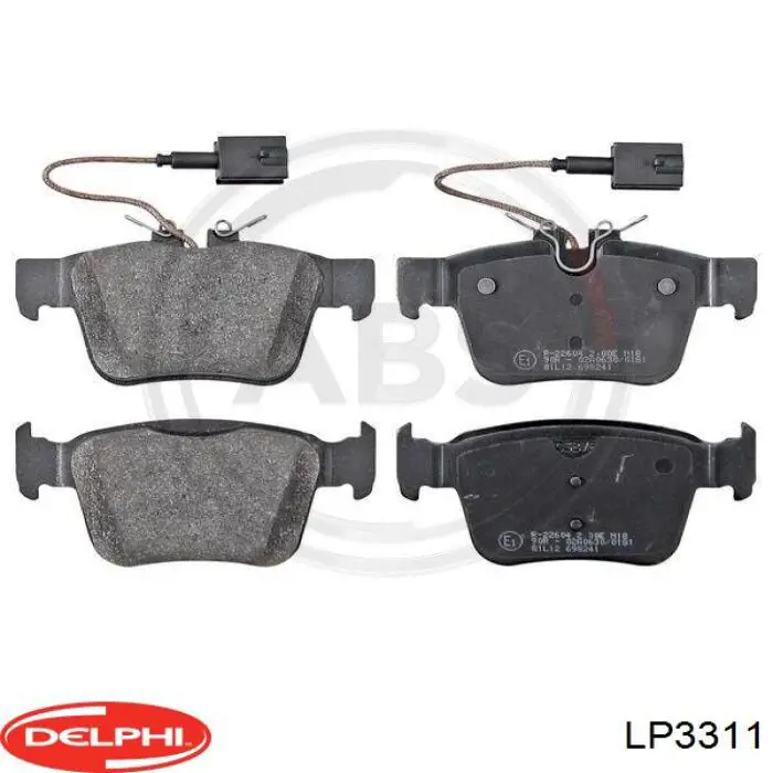 Okładziny (klocki) do hamulców tarczowych tylne EBC Brakes DP42315R