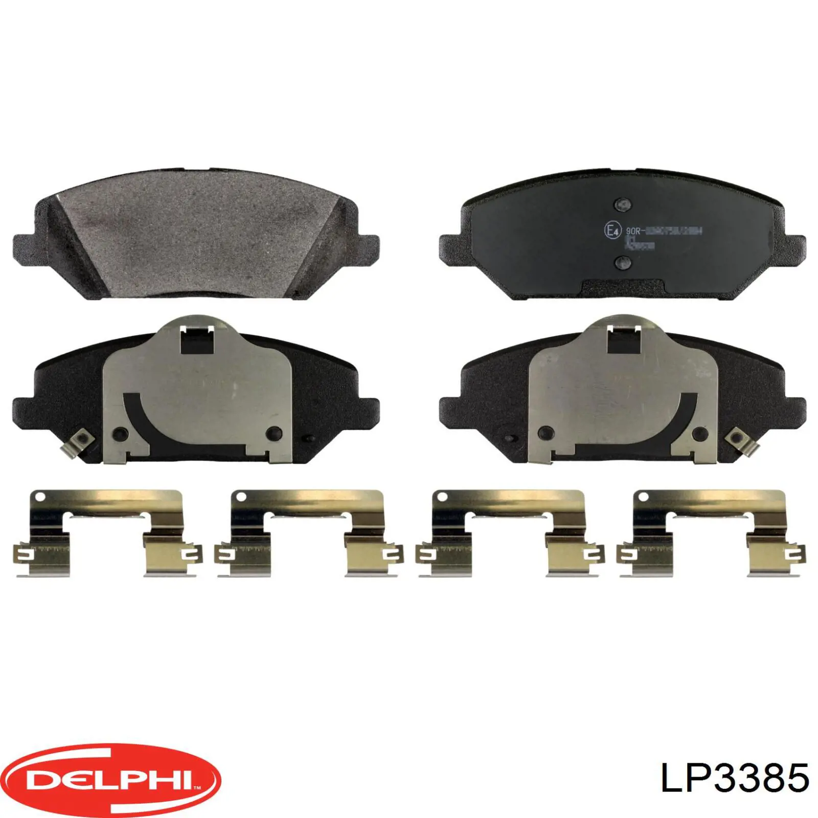 Klocki hamulcowe przednie tarczowe Delphi LP3385 cena, od 43,98 USD