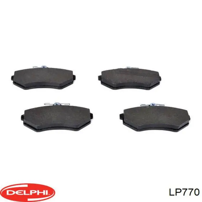 Do koszyka LP770 Delphi Klocki hamulcowe przednie tarczowe