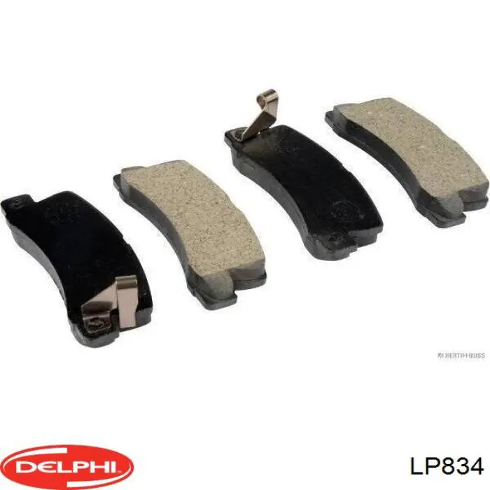 Okładziny (klocki) do hamulców tarczowych tylne Delphi LP834 cena, od 22,86 USD