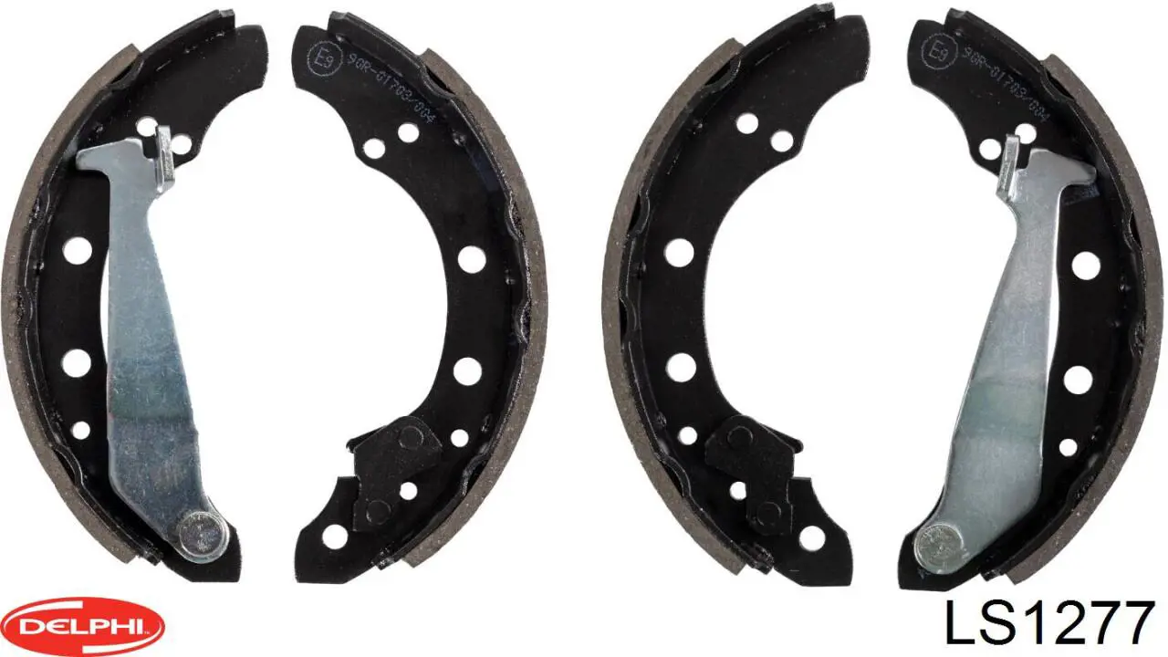 Klocki hamulcowe tylne bębnowe Delphi LS1277 cena, od 26,59 USD