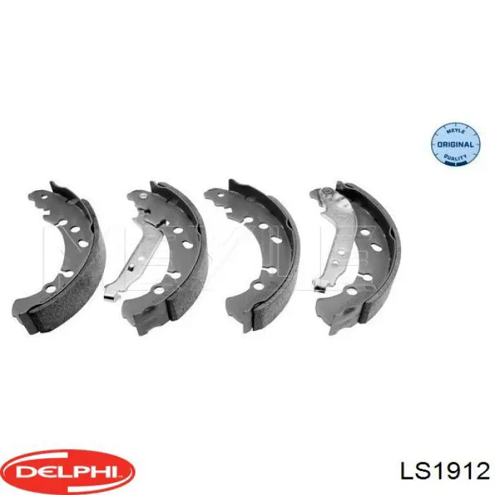 Klocki hamulcowe tylne bębnowe Delphi LS1912 cena, od 25,38 USD