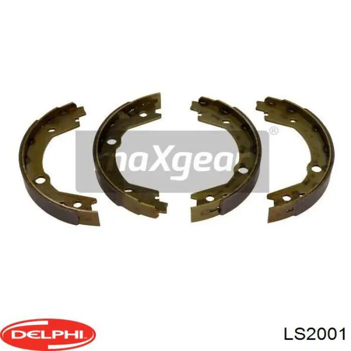 Do koszyka LS2001 Delphi Klocki hamulca ręcznego