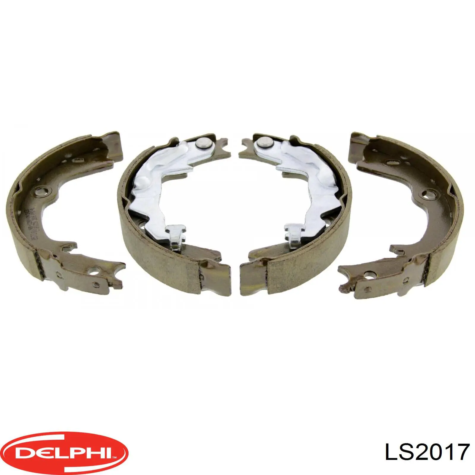 Do koszyka LS2017 Delphi Klocki hamulca ręcznego