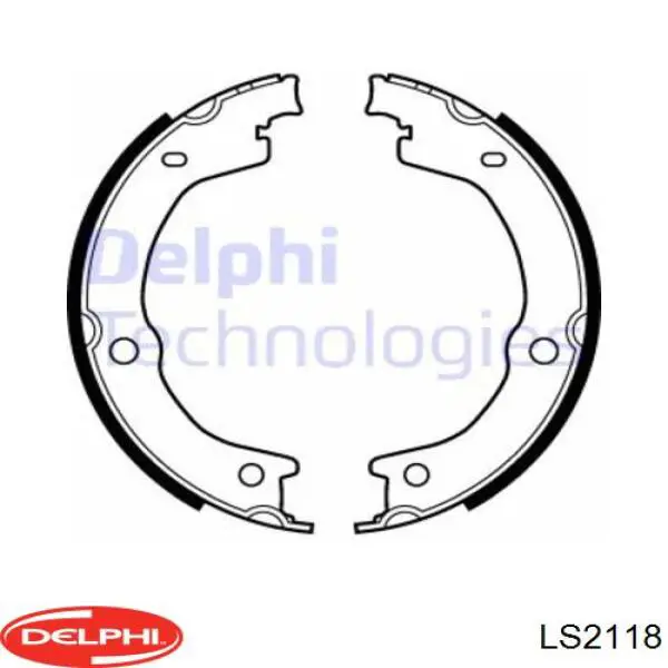 LS2118 Delphi Klocki hamulca ręcznego