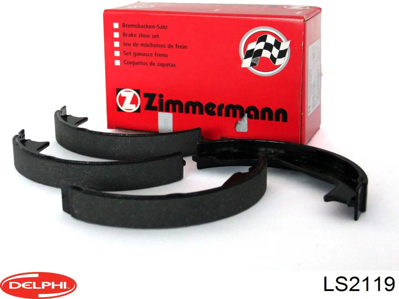 Do koszyka 58305C5A00 Hyundai/Kia Klocki hamulcowe tylne bębnowe