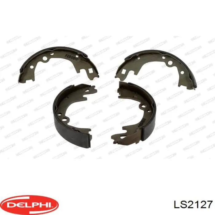 LS2127 Delphi Klocki hamulcowe tylne bębnowe