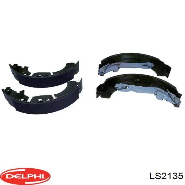 Klocki hamulcowe tylne bębnowe 77367099 Fiat/Alfa/Lancia