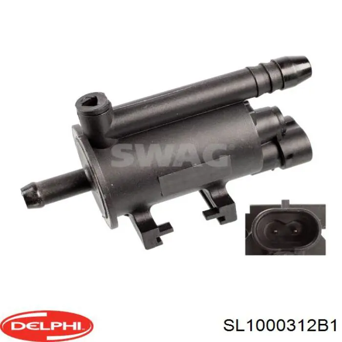 Zawór odpowietrzający zbiornika paliwa Delphi SL1000312B1 cena, od 43,61 USD