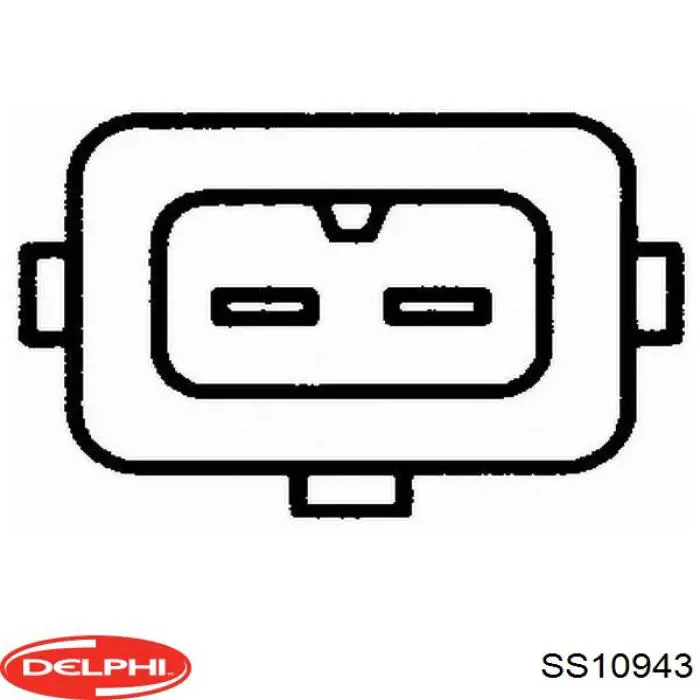 Do koszyka SS10943 Delphi Czujnik położenia wału korbowego