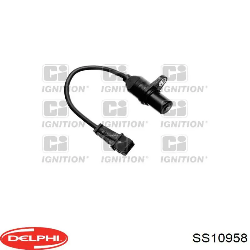 Czujnik położenia wału korbowego Delphi SS10958 cena, od 22,70 USD