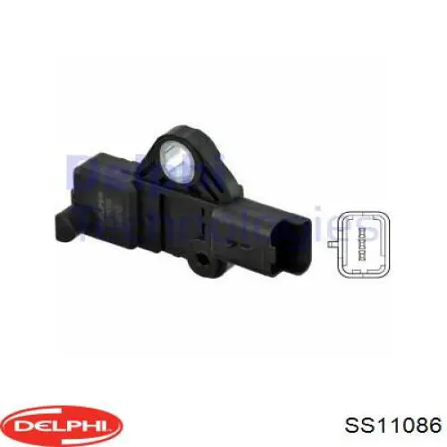 Czujnik położenia wału korbowego Delphi SS11086 cena, od 25,65 USD