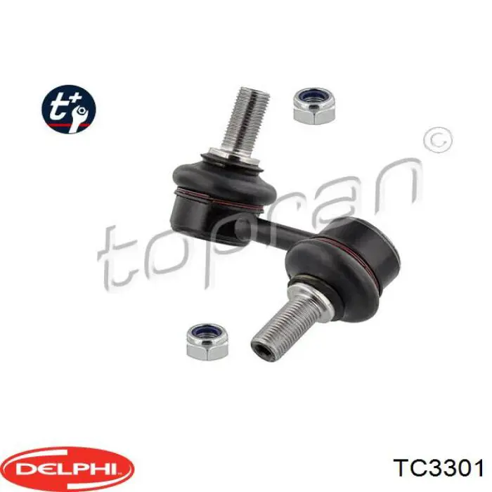 Do koszyka TC3301 Delphi Łącznik stabilizatora przedniego lewy