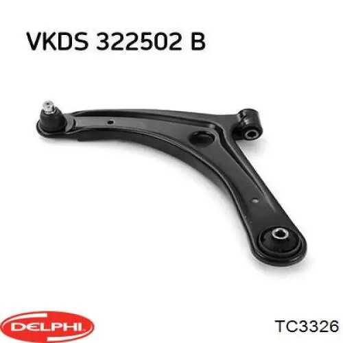 Wahacz zawieszenia przedniego dolny lewy Delphi TC3326 cena, od 41,80 USD