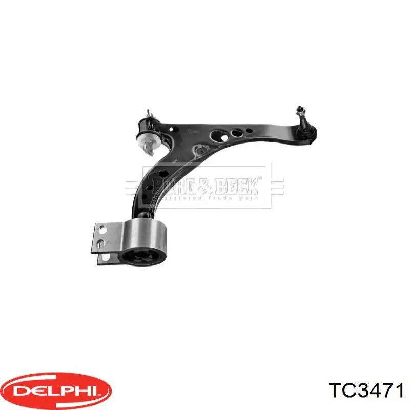 Do koszyka TC3471 Delphi Wahacz zawieszenia przedniego dolny prawy