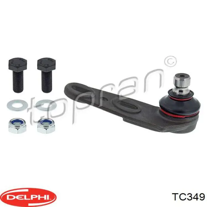 Sworzeń wahacza dolny prawy Delphi TC349 cena, od 16,55 USD