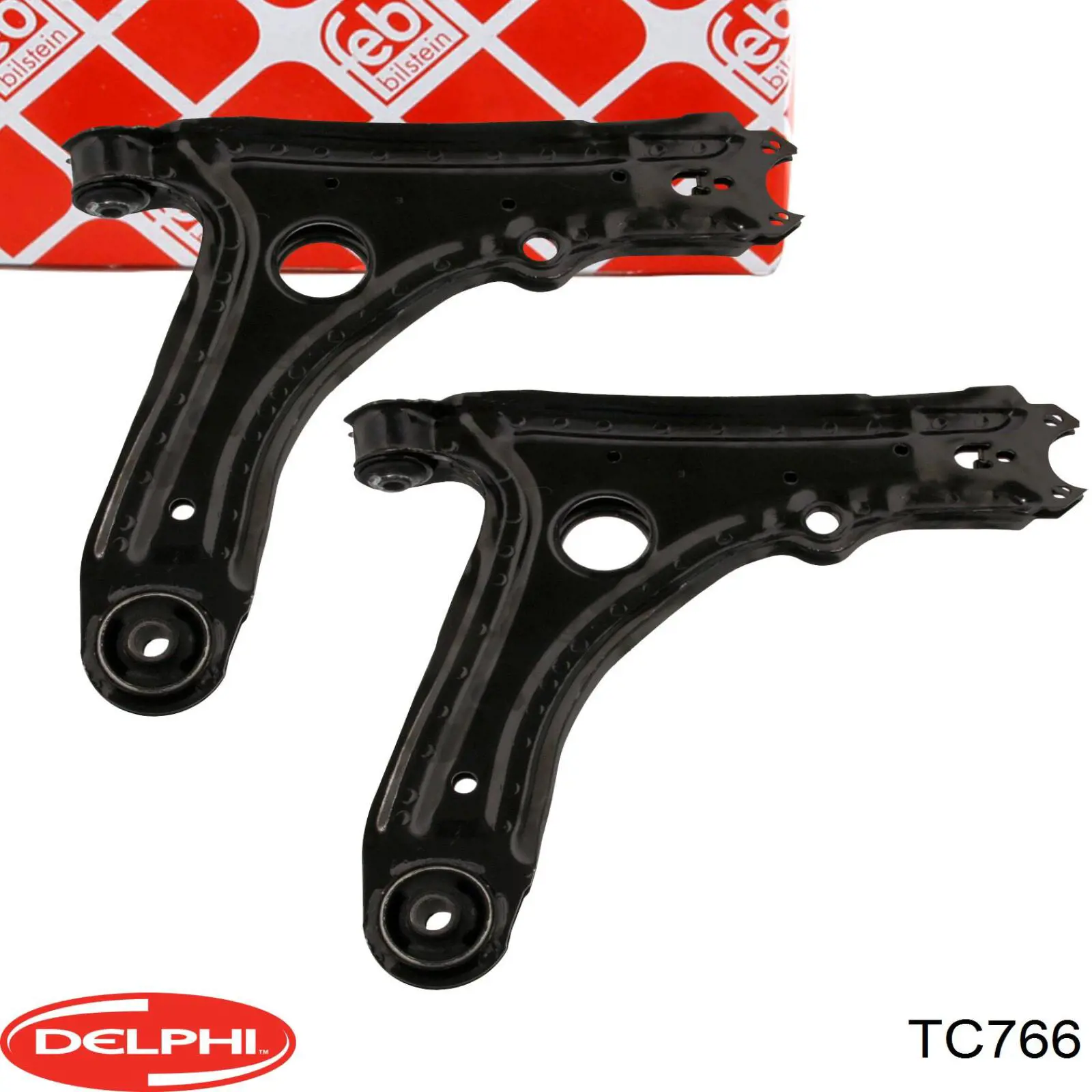Do koszyka TC766 Delphi Wahacz zawieszenia przedniego dolny lewy