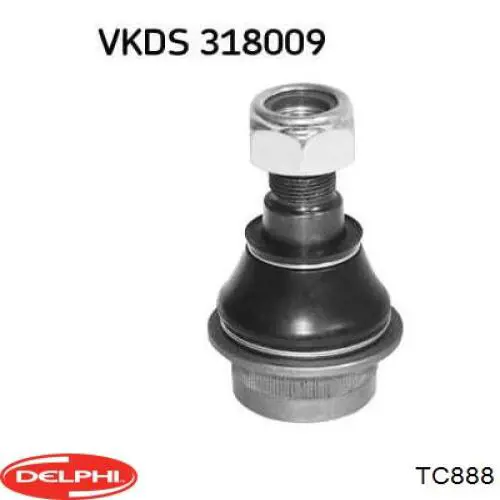 Sworzeń wahacza dolny Delphi TC888 cena, od 15,53 USD