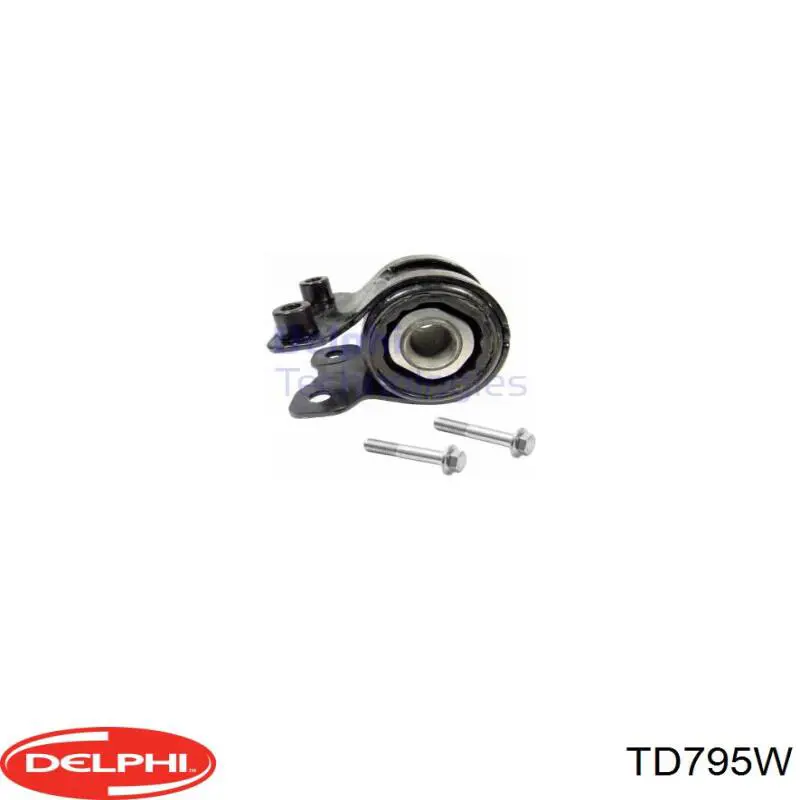 Do koszyka TD795W Delphi Silentblock przedniego wahacza dolnego
