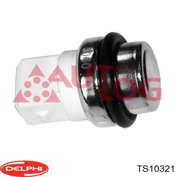 Do koszyka TS10321 Delphi Czujnik temperatury płynu chłodzącego (włączenia wentylatora chłodnicy)