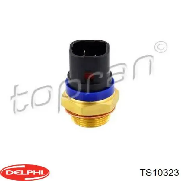 Do koszyka TS10323 Delphi Czujnik temperatury płynu chłodzącego (włączenia wentylatora chłodnicy)