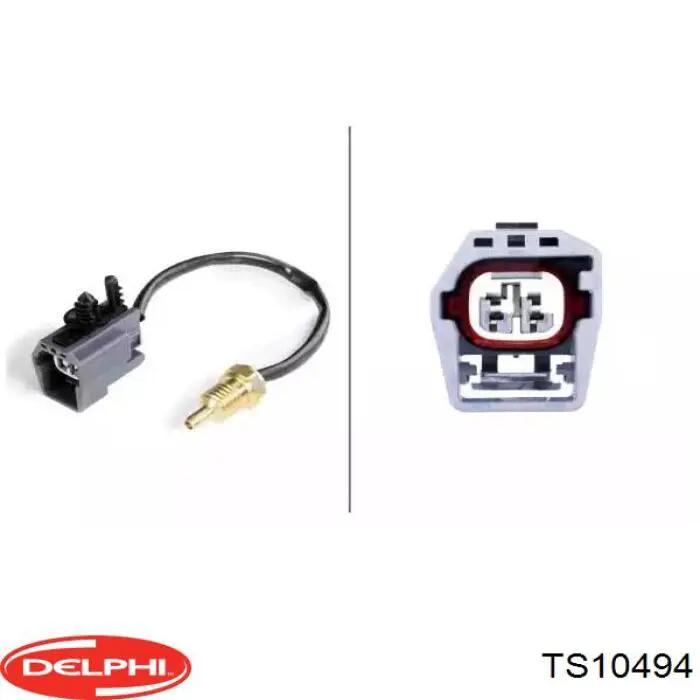 Czujnik temperatury płynu chłodzącego Delphi TS10494 cena, od 10,97 USD