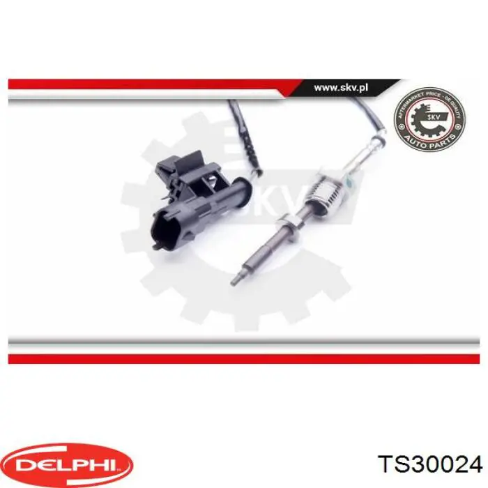 TS30024 Delphi Czujnik temperatury spalin po filtrze cząstek stałych