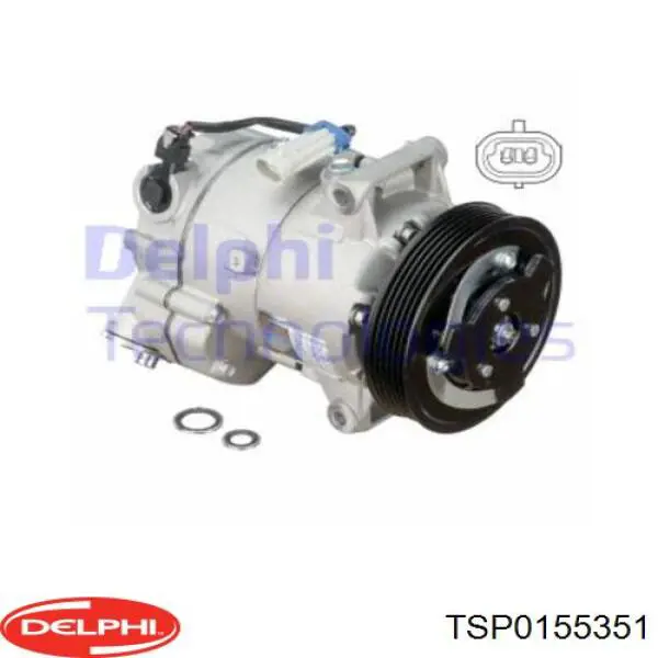 Do koszyka TSP0155351 Delphi Sprężarka klimatyzacji