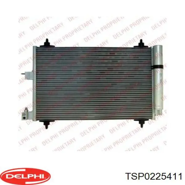 Chłodnica klimatyzacji Delphi TSP0225411 cena, od 102,18 USD