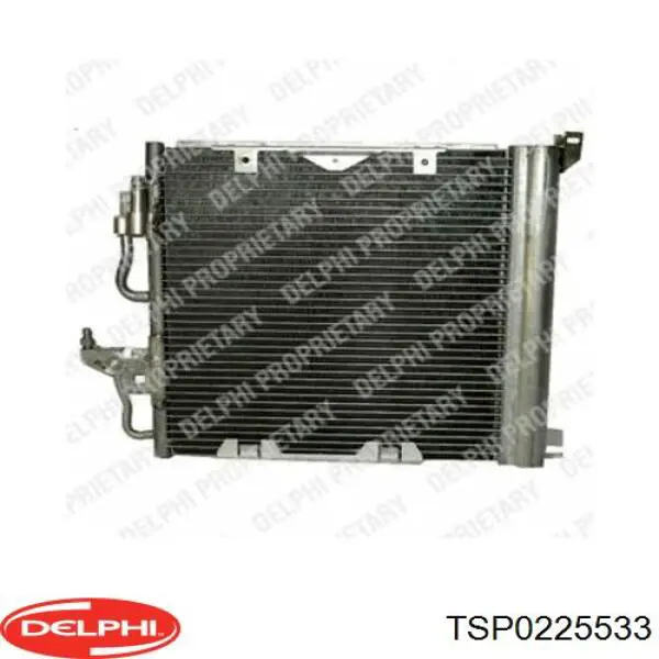 Chłodnica klimatyzacji Delphi TSP0225533 cena, od 102,18 USD