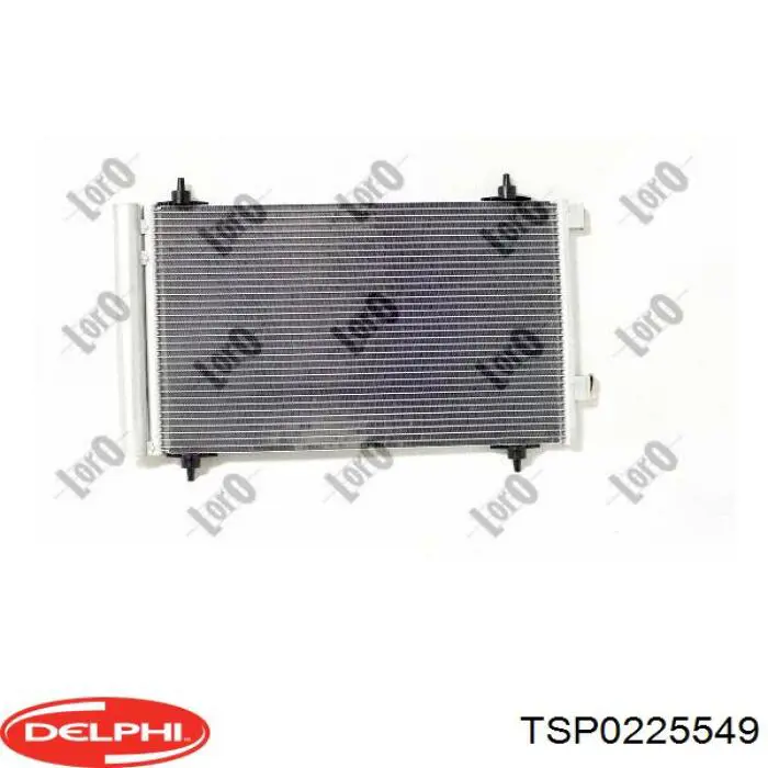 Do koszyka TSP0225549 Delphi Chłodnica klimatyzacji
