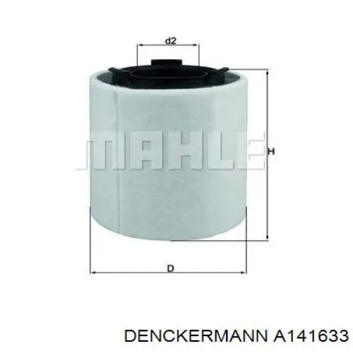Do koszyka A141633 Denckermann Filtr powietrza