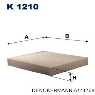 Filtr powietrza 77096 Asam