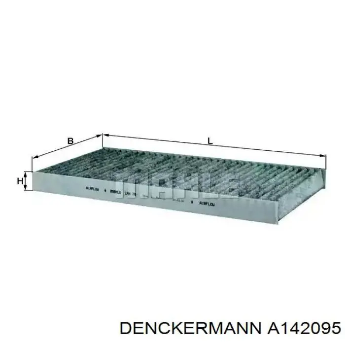 Filtr powietrza Denckermann A142095 cena, od 10,39 USD