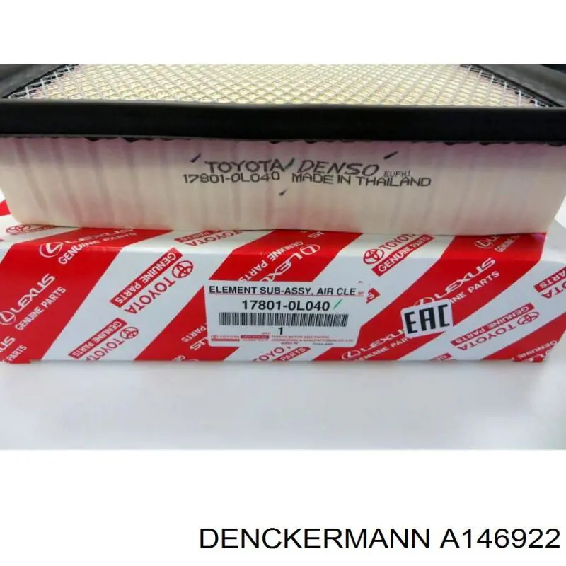 Filtr powietrza Denckermann A146922 cena, od 14,41 USD