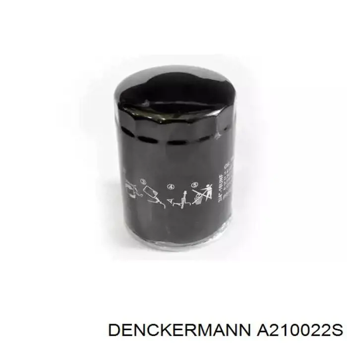 Filtr oleju Denckermann A210022S cena, od 8,58 USD