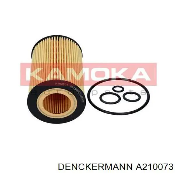 Do koszyka A210073 Denckermann Filtr oleju