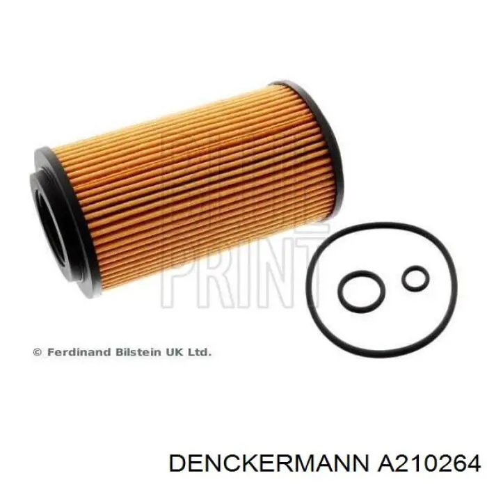 Do koszyka A210264 Denckermann Filtr oleju