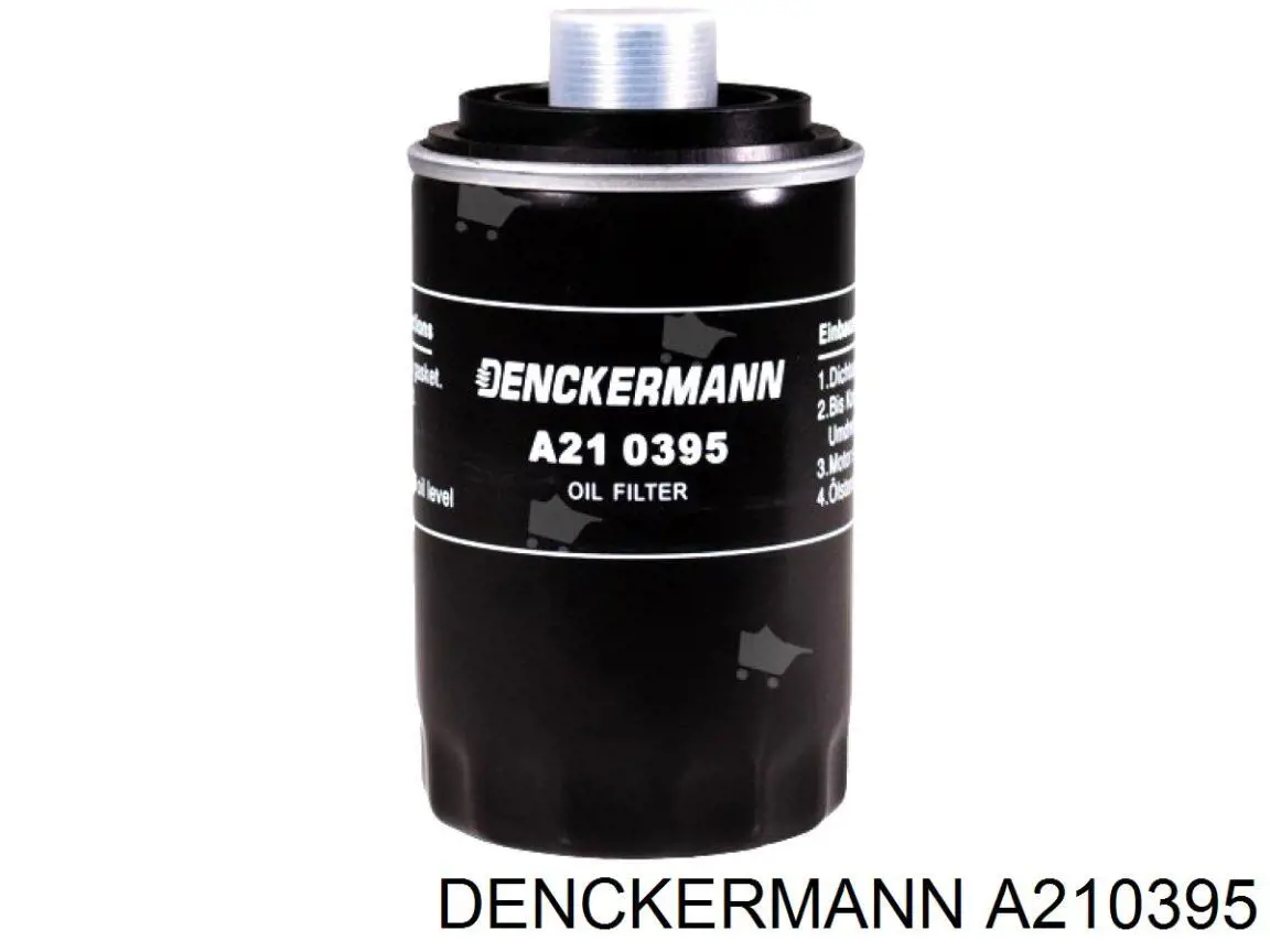 Do koszyka A210395 Denckermann Filtr oleju