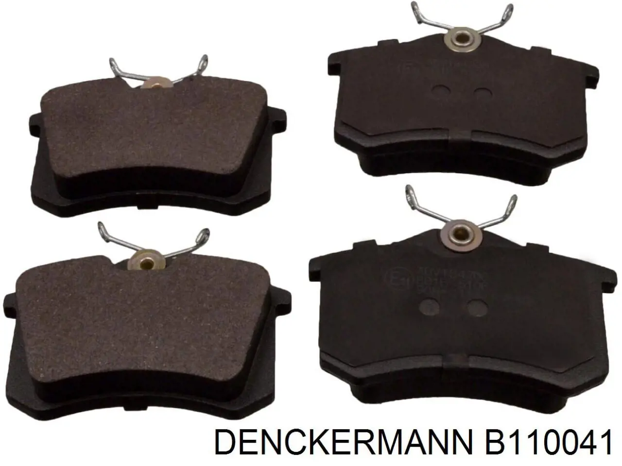 Okładziny (klocki) do hamulców tarczowych tylne Denckermann B110041 cena, od 19,90 USD