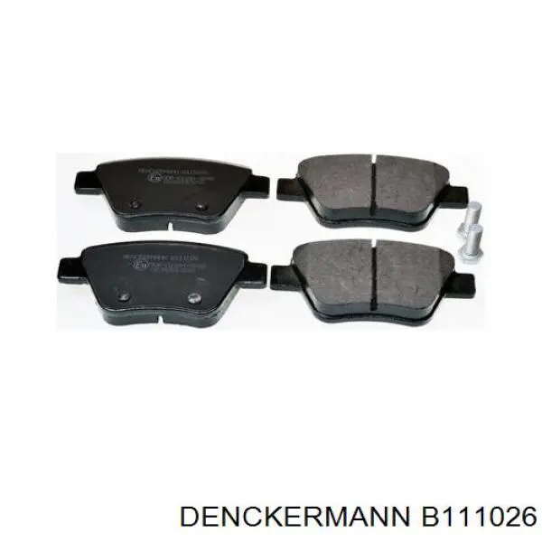 Okładziny (klocki) do hamulców tarczowych tylne Denckermann B111026 cena, od 22,68 USD
