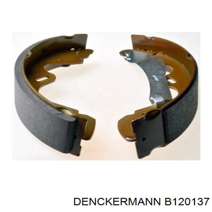 B120137 Denckermann Klocki hamulcowe tylne bębnowe