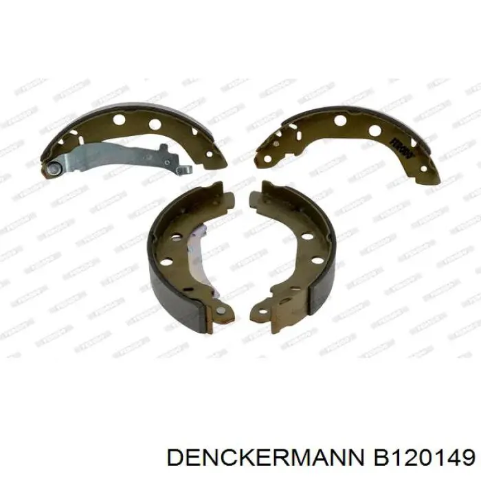 Klocki hamulcowe tylne bębnowe Denckermann B120149 cena, od 26,44 USD